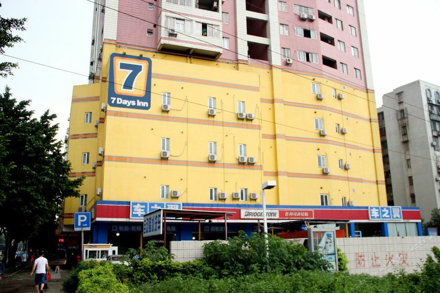 7Days Inn Guangzhou Jiaokou Subway Station 2Nd Buitenkant foto